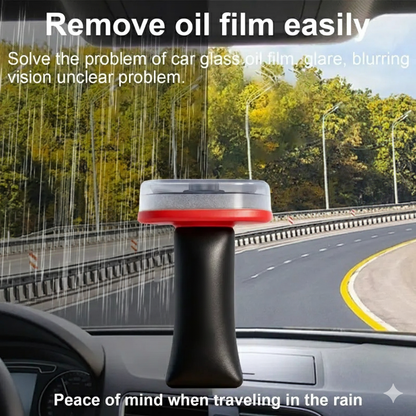 Rain or Glare🌧️, See with Perfect Clarity🚦. 🚗The Ultimate Solution to Invisible Windshield Grime.